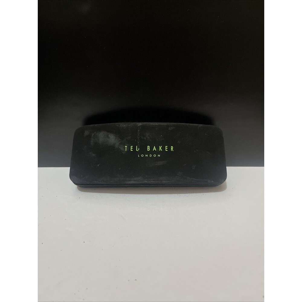 TED BAKER London Black Teal Hard Shell Sunglasses Eyeglasses Case-866